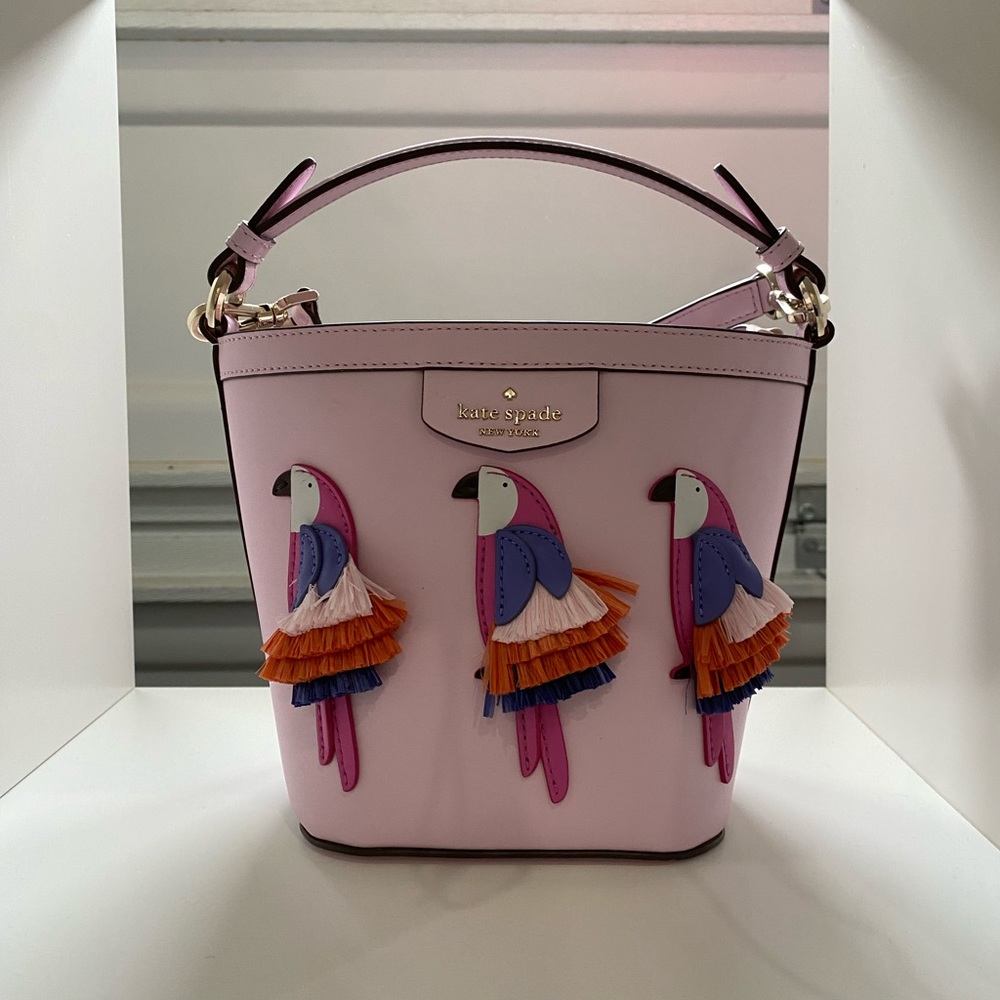 Kate Spade Flock Party Bucket Bag